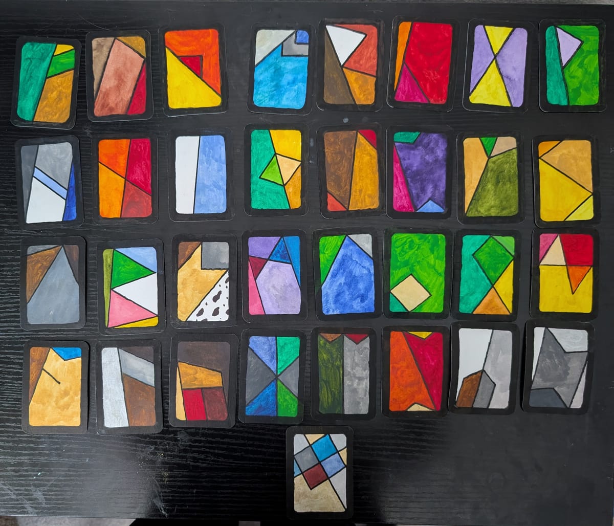 Northumbrian Futhorc Rune Cards